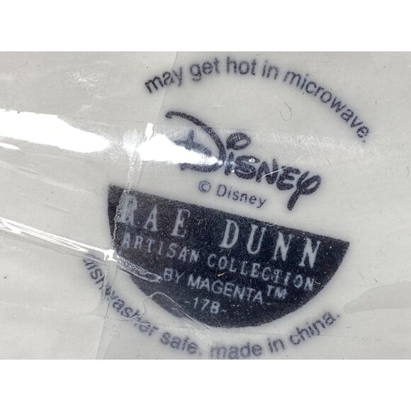 Rae Dunn CAPTAIN HOOK Mug Disney Peter Pan Mug Tinkerbell Pirate Hat Brand New - Picture 8 of 10